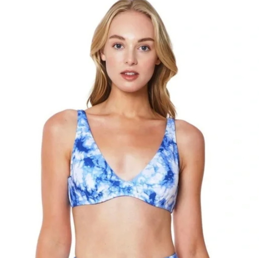 Sanctuary Tie-Dye Underwire Bikini Top